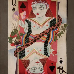 Dronning - Kunst for hjemmet - Jan Baker