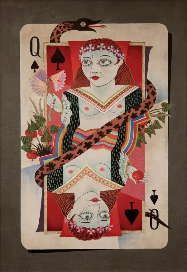 Dronning - Kunst for hjemmet - Jan Baker